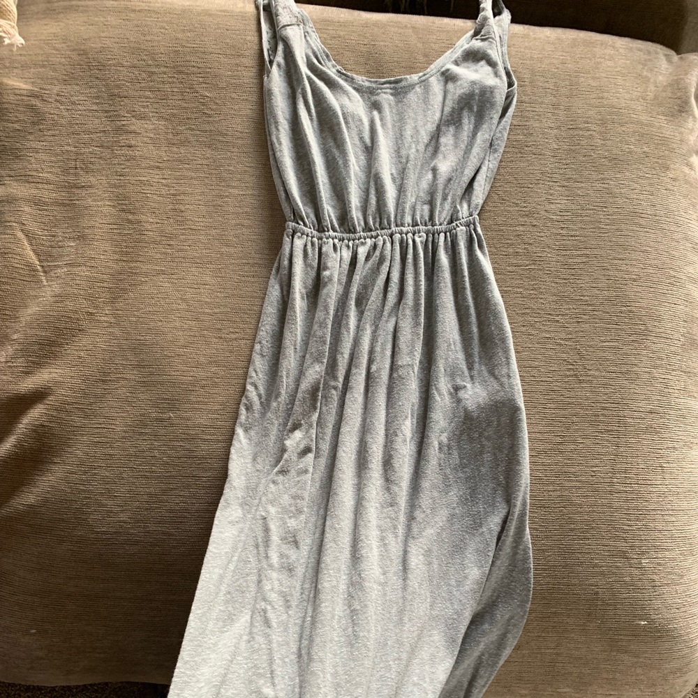 Maxi dress A&F size small open back lace detail